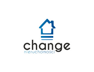 Projektowanie logo dla firmy, konkurs graficzny change nieruchomości